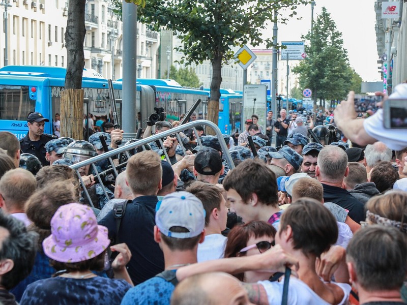 «Автодор» отсудил у организаторов несогласованной акции 27 июля в Москве 3,4 млн руб.