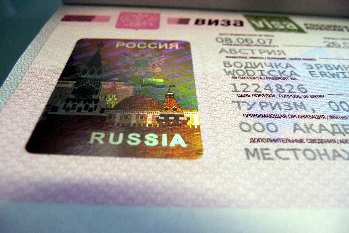 В России появятся однократные электронные визы