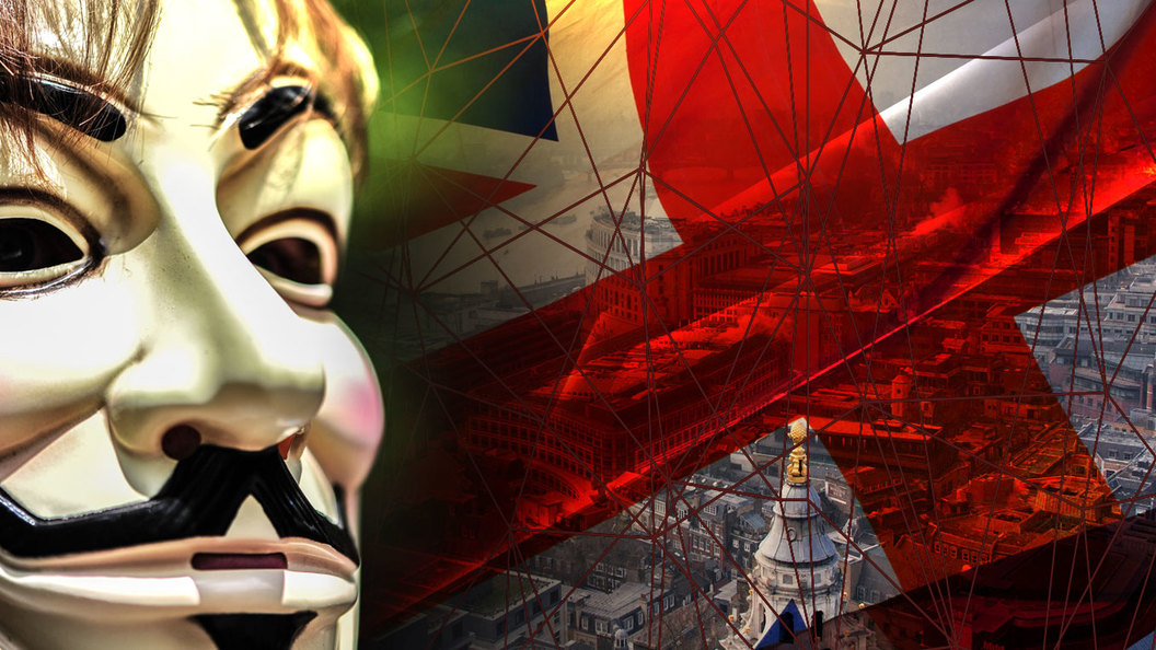 Хакеры из Anonymous предоставили доказательства усилий британских властей по ослаблению влияния России